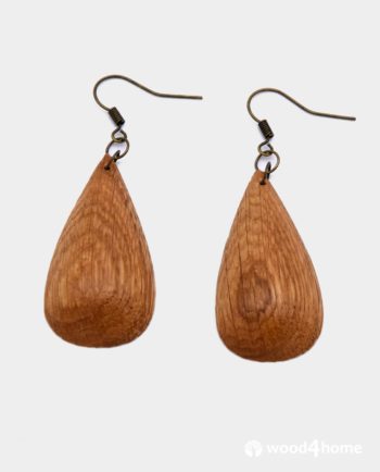 Brown Wood Earrings – Social Change Butterfly