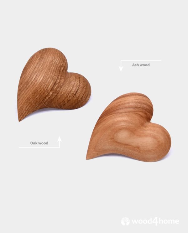 heart brooch wooden jewelry online