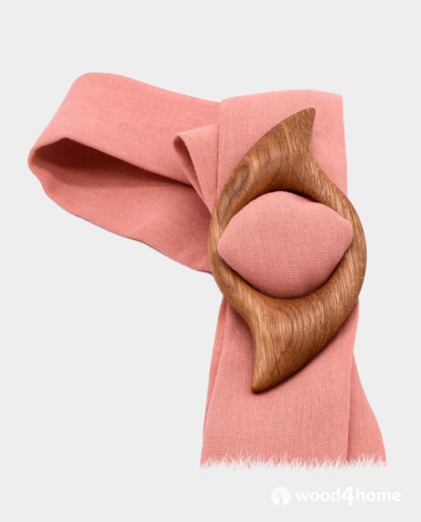 scarf clip wood